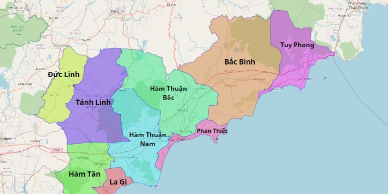 Đôi nét về tỉnh Bình Thuận