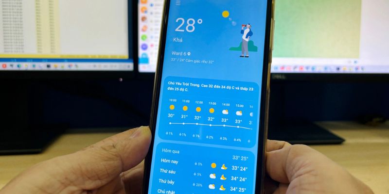 Hướng dẫn xem dự báo thời tiết Bạc Liêu nhanh nhất