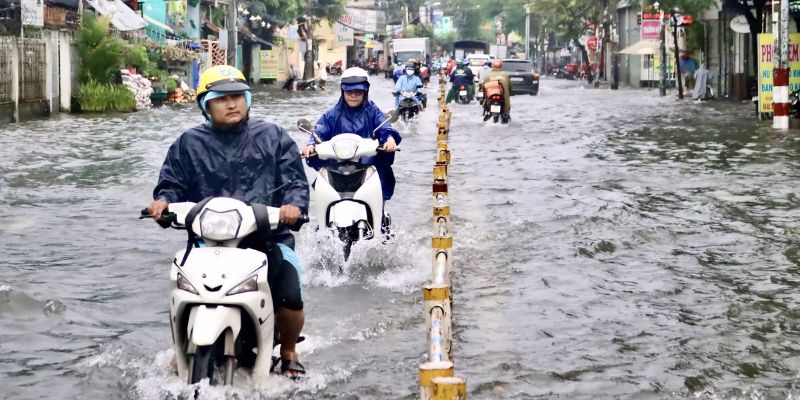 Thời tiết giữa các khu vực trong thành phố